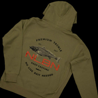 Hoodies - Olive - NLBN x Redfish