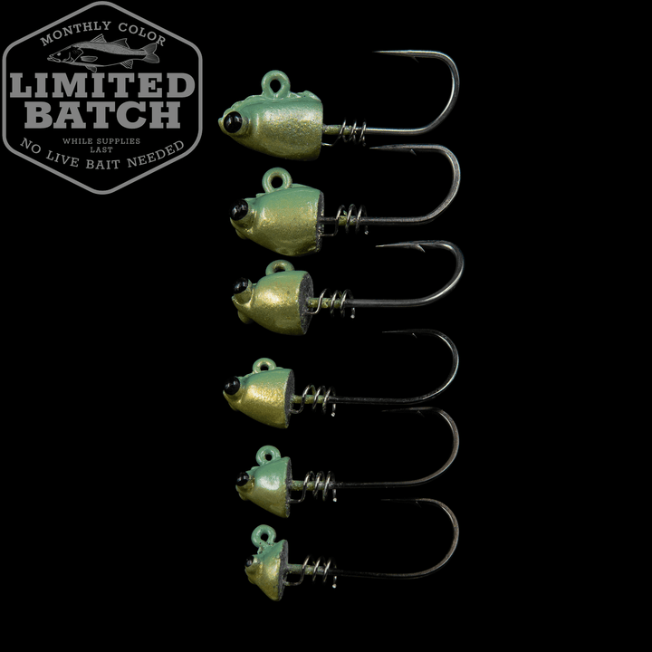 LTD - 3" Shrimp Jig Heads